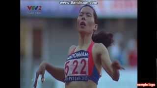 Vũ Thị Hương HCV Seagames 27 200m nữ [upl. by Fornof]