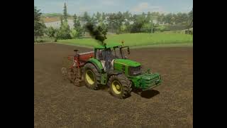 Engine Sound John Deere 6930 Premium Farming Simulator 22 Siew Pszenicy John Deere amp Kverneland [upl. by Elrod]