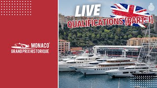 🛑 Qualifications LIVE Saturday Morning ENG  Grand Prix de Monaco Historique [upl. by Nella]