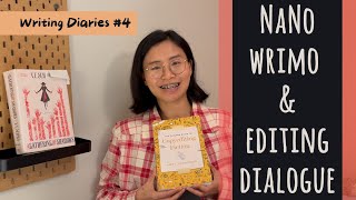 Nanowrimo Begins Copyediting Fiction Halloween and Funny Story Book Review  Writing Diaries 4 [upl. by Naujik]