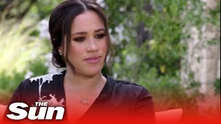 Meghan Markle claims Palace BANNED her from previous Oprah interview in bombshell clip [upl. by Pennington571]