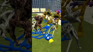 💥 WHO IS STRONGER  💀 ZOONOMALY MONSTERS VS Roblox Innyume Smileys Stylized in Big City in Gmod [upl. by Tereb389]