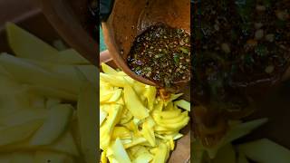 🌶️ mango pickle 🥵  pickle shorts mango [upl. by Bust]