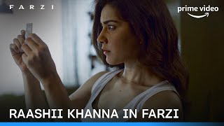 Raashii Khanna On A Mission  FARZI  Prime Video India [upl. by Tessa668]