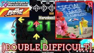 【DDR 2014】 SPECIAL SUMMER CAMPAIGN  Lucky Vacuum DOUBLE DIFFICULT 譜面確認 Play [upl. by Nogem]