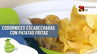 CODORNICES ESCABECHADAS CON PATATAS FRITAS  LPL PGM 2090 RECETA 01 [upl. by Cherian]