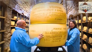 Why Parmesan Cheese is So Expensive  How Parmesan Cheese is Made [upl. by Lasiaf]