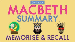 Macbeth Summary Memorise amp Recall [upl. by Sacken]