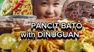 PANCIT BATODINUGUAN mukbang MUKBANG PHILIPPINES [upl. by Ellett555]