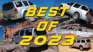 Best of 2023 Trail Compilation  R51 Nissan Pathfinder  4K [upl. by Anasus]