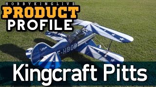 Kingcraft Pitts Special  Product Profile  HobbyKing Live [upl. by Norehs]