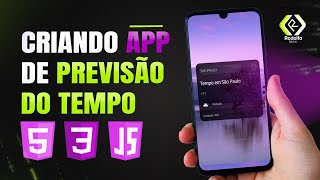 Criando um App de Previsão do tempo com HTML CSS e JavaScript [upl. by Reckford190]