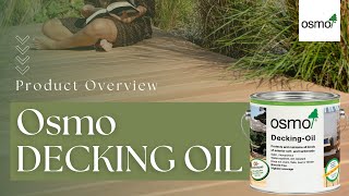 Osmo Decking Oil  Application Video [upl. by Acsirp]