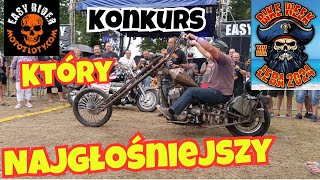 Bike week Łeba 2024 konkurs na najgłośniejszy wydech [upl. by Idarb]