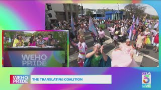 2024 WeHo Pride Parade on KTLA [upl. by Vod652]