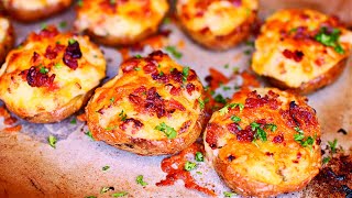 Best Ever TwiceBaked Potatoes Recipe [upl. by Kjersti]