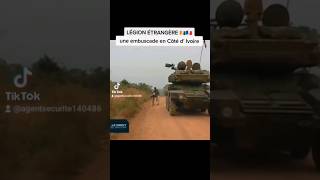 🇫🇷🇨🇮LÉGION ÉTRANGÈRE EMBUSCADES EN CÔTE DIVOIRE armeefrancaise légionétrangère armeedeterre [upl. by Valenza]