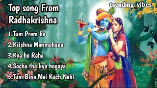 Top 5 Song From Radha krishna   Radha Krishna Serial  Best Krishna Bhajan sumellika [upl. by Ingmar]