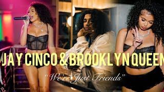 JAY CINCO reacts to Brooklyn Queen comment about their friendship on DDG amp VON Podcast [upl. by Llehcim25]