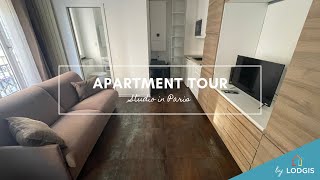 Apartment Tour  Furnished Studio 20m2 in Paris – Ref  11324999 [upl. by Zahavi690]