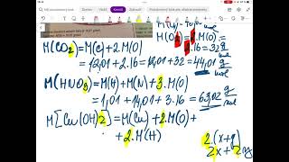 Chémia  Molárna hmotnosť vzorec a hodnoty v tabuľkách [upl. by Jarrell]