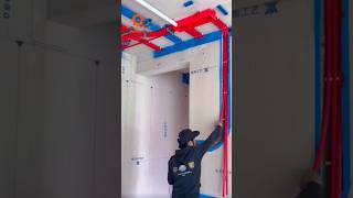 Electrical bottom box install electrician electricalelectricalengineering [upl. by Huggins]