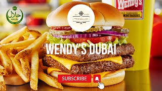 Trying Wendys ICONIC Flavors In Dubai [upl. by Akahs]