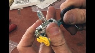 Toyota 8 cut Door Lock Rekey [upl. by Eilram]