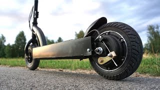 Making Electric Scooter using a Gearless Motor [upl. by Ellon]