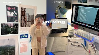 UNI VLOG 👩🏻‍💻 engineering student diaries productive studying prototyping and designing [upl. by Gnep]