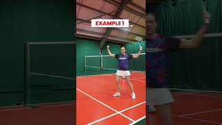 Serving Strategy Advice badminton shorts [upl. by Jolynn996]