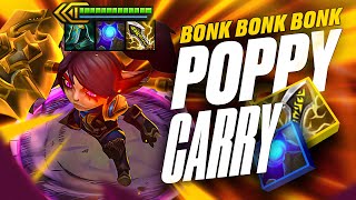 Headliner Poppy 3 Carry Doesn’t Stop BONKING  Rank 1 TFT Set 10 [upl. by Iolanthe]