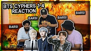 BTS방탄소년단  Cypher Pt1234  Medley  REACTION  Ol Dirty Brownies [upl. by Way]