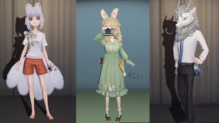 Identity V x Fei Ren Zai Crossover Costumes Showroom [upl. by Suiramed225]