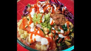 How to make Vegetarian Burrito Bowl Recipe  maxican burrito bowl recipe  Episode 56 [upl. by Eenimod]