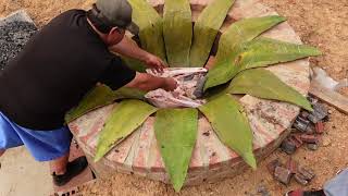 CABEZA DE RES EN BARBACOA ORIGINAL DE HIDALGO EN HORNO DE LENA HIDALGO Cocinando Contigo y Mas [upl. by Innoc]