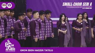 DEEP RIVER  FSPG SMALL CHOIR SERI A TAHUN 2024  PADUAN SUARA PEMUDA GMIM EBEN HAEZER TATELU [upl. by Sirtimed]