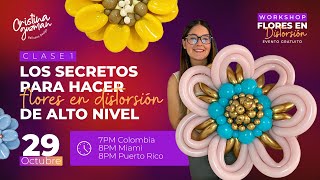 Clase 1 🌺 Los secretos para realizar Flores en Distorsión de alto nivel🌺 [upl. by Yllek]