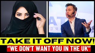 NOW TAKE IT OFF Douglas Murray Destroys Muslim Wearing Niqab And Leaves Her SPEECHLESS [upl. by Noiro]