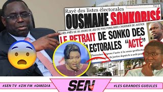 retrait de Sonko des listes électorales acté  Ndeye F Ndiaye  LEtat A était Droit dans ses Bottes [upl. by Adis]