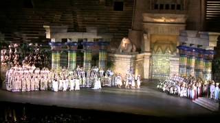 Arena Di Verona Aida 1913 07092014 [upl. by Manville462]