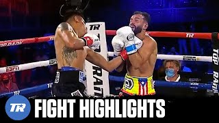 Emanuel Navarrete Puts on A Show Scores 4 Knockdowns Finishes Diaz Retains Belt  FIGHT HIGHLIGHTS [upl. by Nnyluqcaj938]