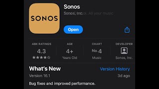 New Sonos Update 161  Whats New [upl. by Ait81]