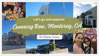 Explore Cannery Row In Monterey Ca  Vlog Walking Tour [upl. by Jaworski376]