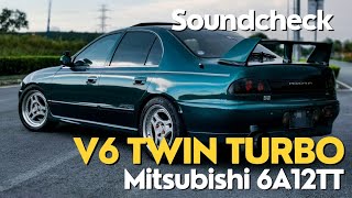 PERDANA V6 TWIN TURBO SOUNDCHECK  6A12TT VR4 [upl. by Idona]