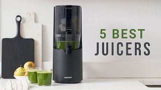 5 Best Juicer  The Best Slow Juicer Reviews 2022 [upl. by Keegan]