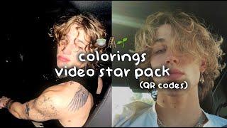 video star colorings pack qr codes [upl. by Reine]