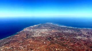 Muhteşem KıbrısErcan iniş  Wonderful landing CyprusErcan Airport [upl. by Einwat]