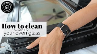 How To Clean Between Your Oven Door Glass [upl. by Elaweda]