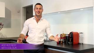 Nespresso U machine  Kitchen Design Tips with Darren Palmer [upl. by Ydnak]